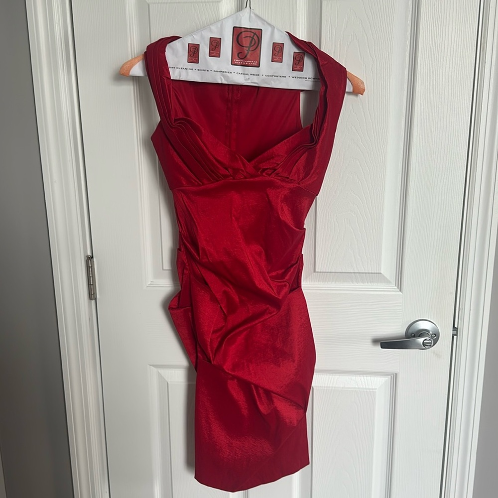Red Wedding Guest Dress